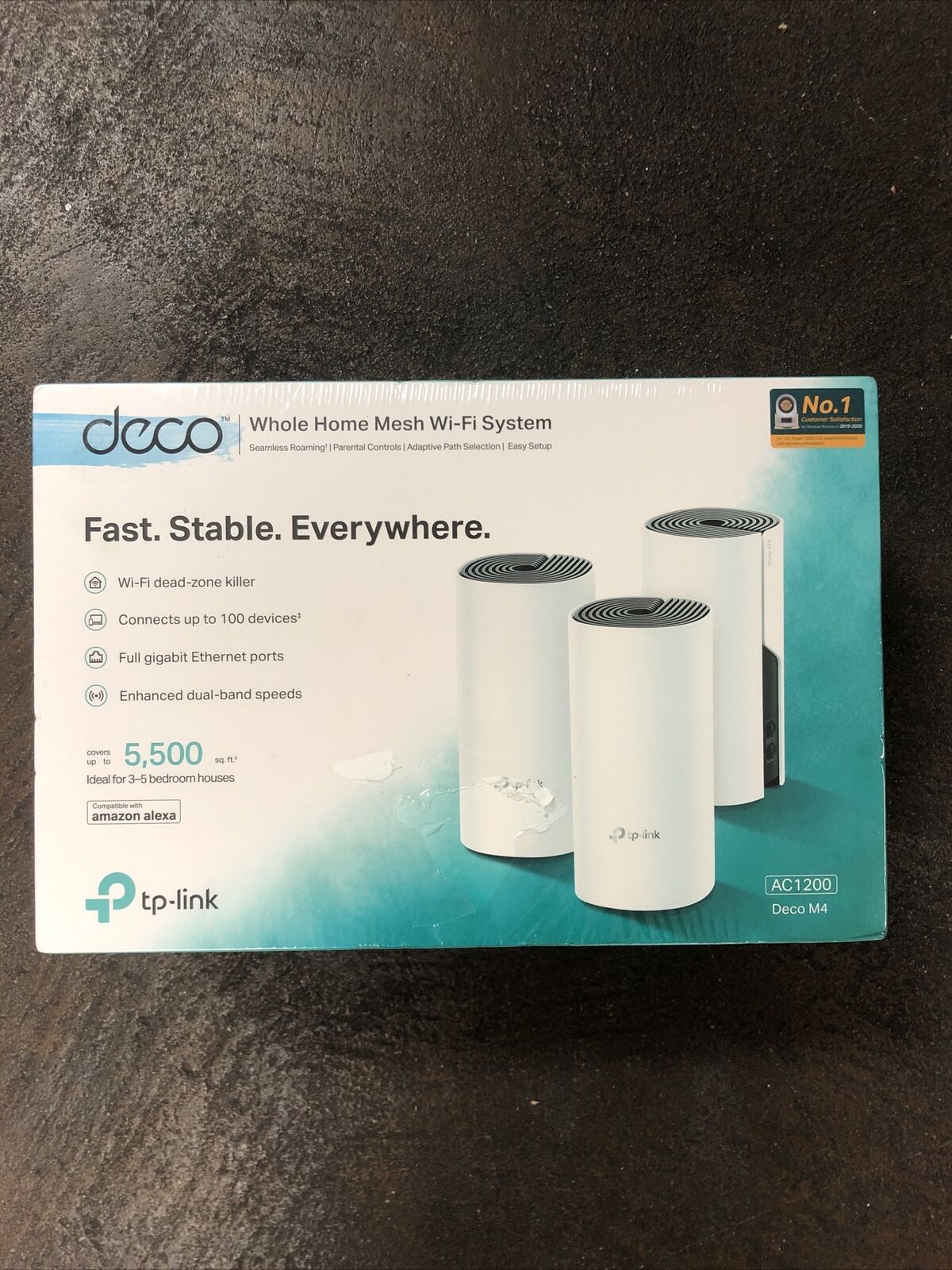Tp-Link While Home Mesh Wi-Fi System - Up To 100 Devices - #AC1200