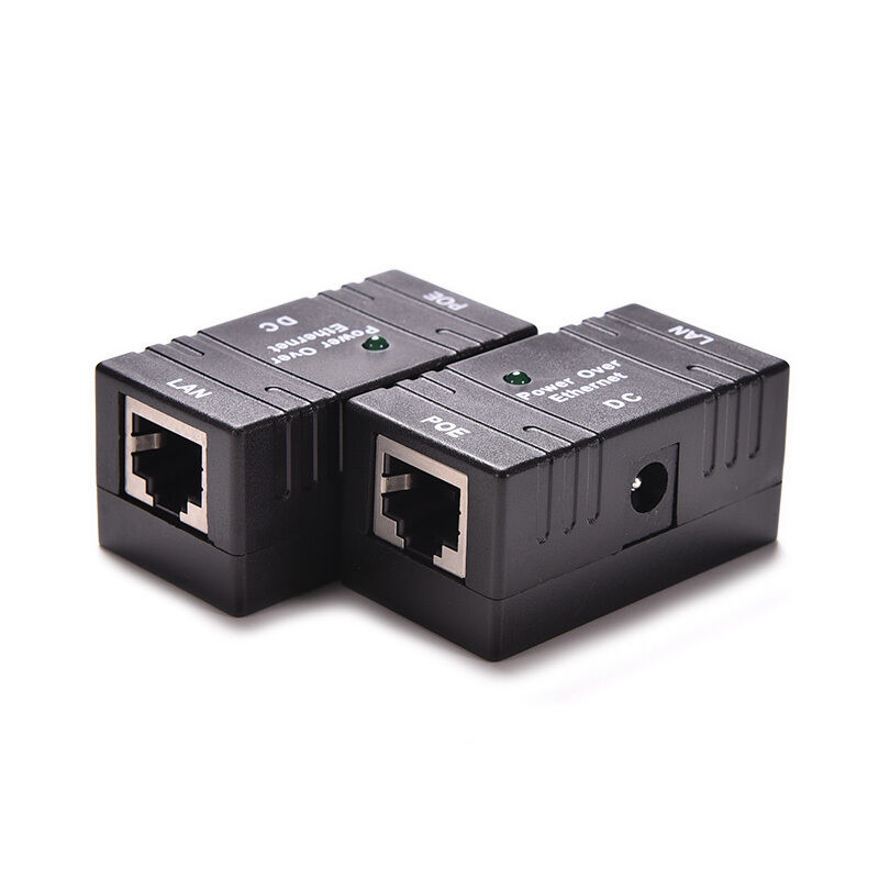 2X Passive PoE Injector Splitter Over Ethernet Adapter LAN Network IP C.ws