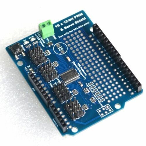 16 Channel 12-bit PWM Servo Drive shield board -I2C PCA9685 For Arduino