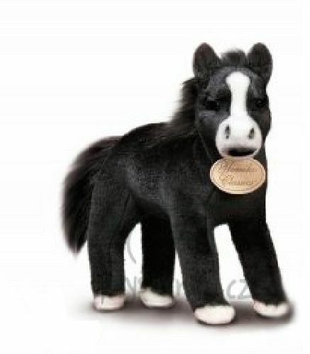 Yomiko Classics Black Arabian Horse Soft NEW Plush Animal 8