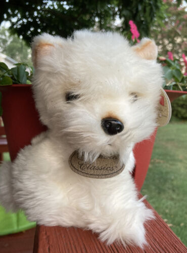 Russ Yomiko Classics Plush Westie Dog 11" White West Highland Terrier