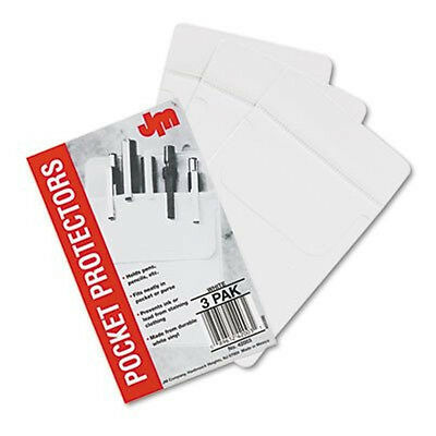 White Pocket Protectors, Safeguards Shirts, Free Shipping When You Buy 1 3PK