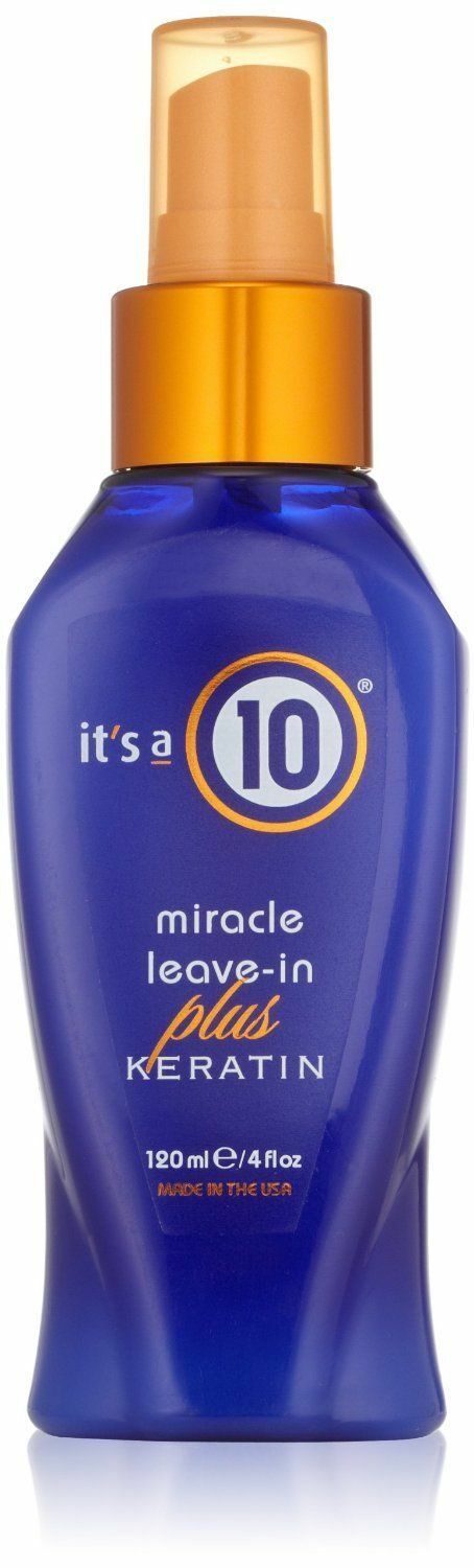 Its A 10 By It's A 10 Miracle Leave-in Plus + Keratin 4oz, All Hair Unisex 4oz
