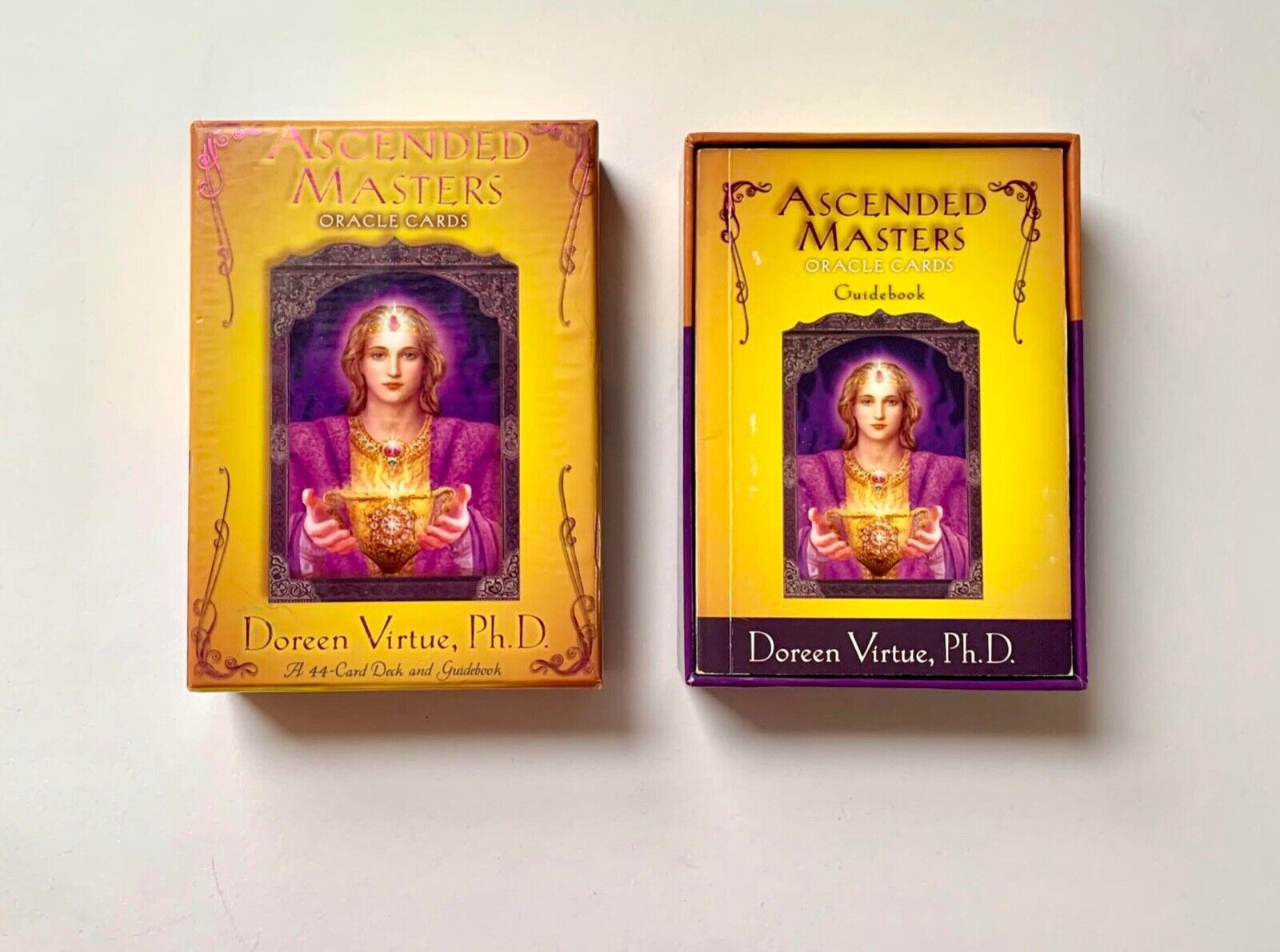 Ascended Masters Oracle Cards Deck & Guidebook Doreen Virtue Oop Original