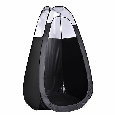 Portable Airbrush Pop Up Spray Tanning Tent Mobile Sunless Booth Huge Bag Black