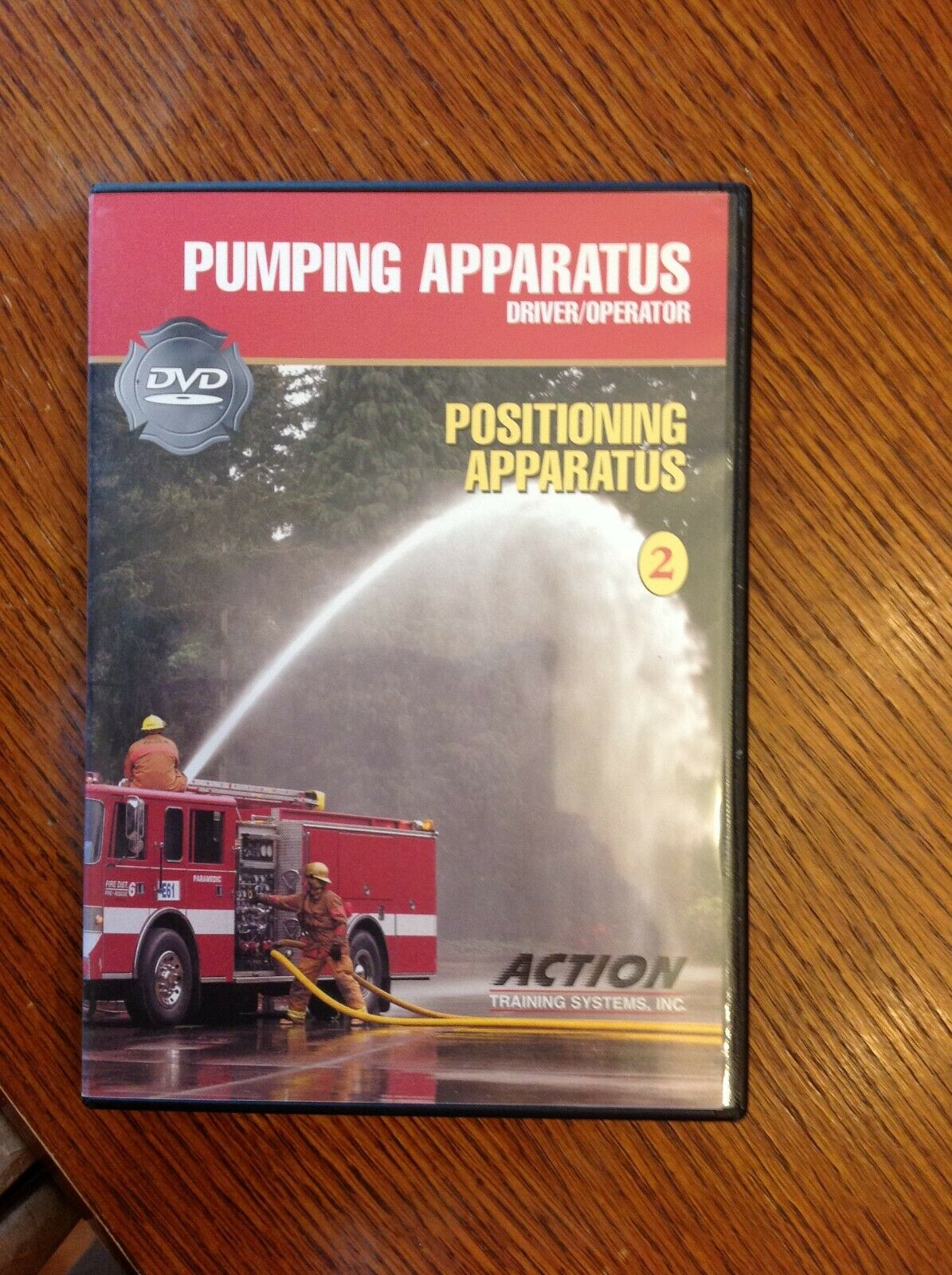 Action Training Dvd Fire Fighter Pumping Apparatus - Positioning Apparatus