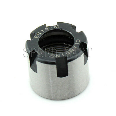 Er16 M Type Collet Clamping Nut For Cnc Milling Chuck Holder Lathe