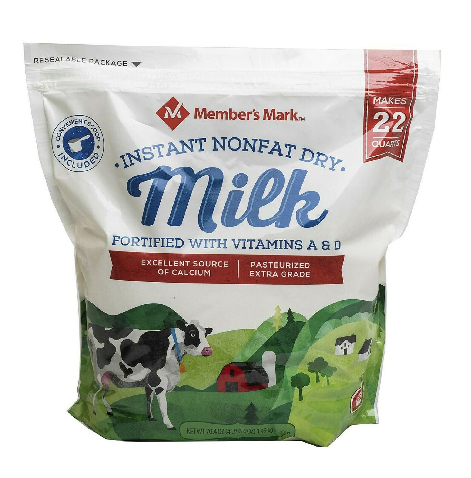 Member's Mark Non-fat Instant Dry Milk (70.4 Oz.)