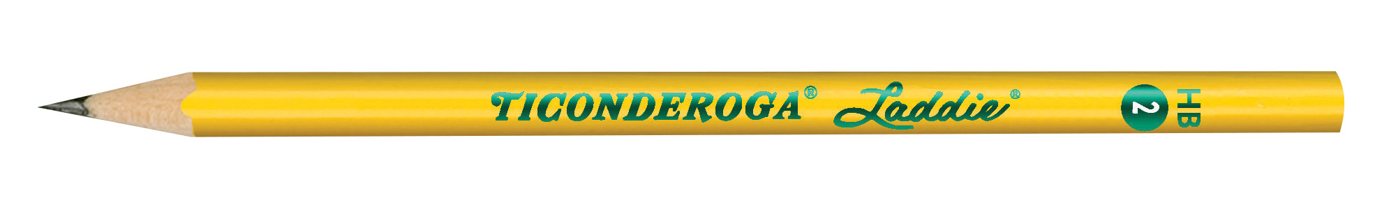 Ticonderoga Laddie Oversized Pencil Without Eraser, 11/32 Inch, Pack of 12