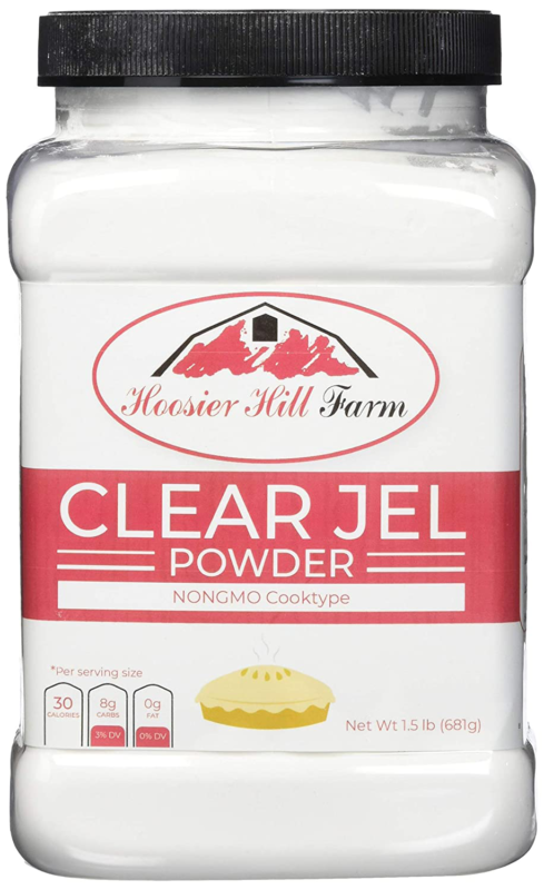 Hoosier Hill Farm Clear Jel Powder, 1.5 Lbs. Cornstarch Gel/jell