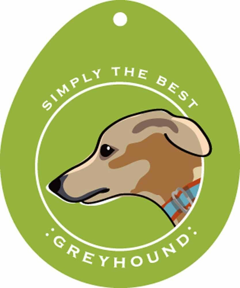 Greyhound Sticker 4x4
