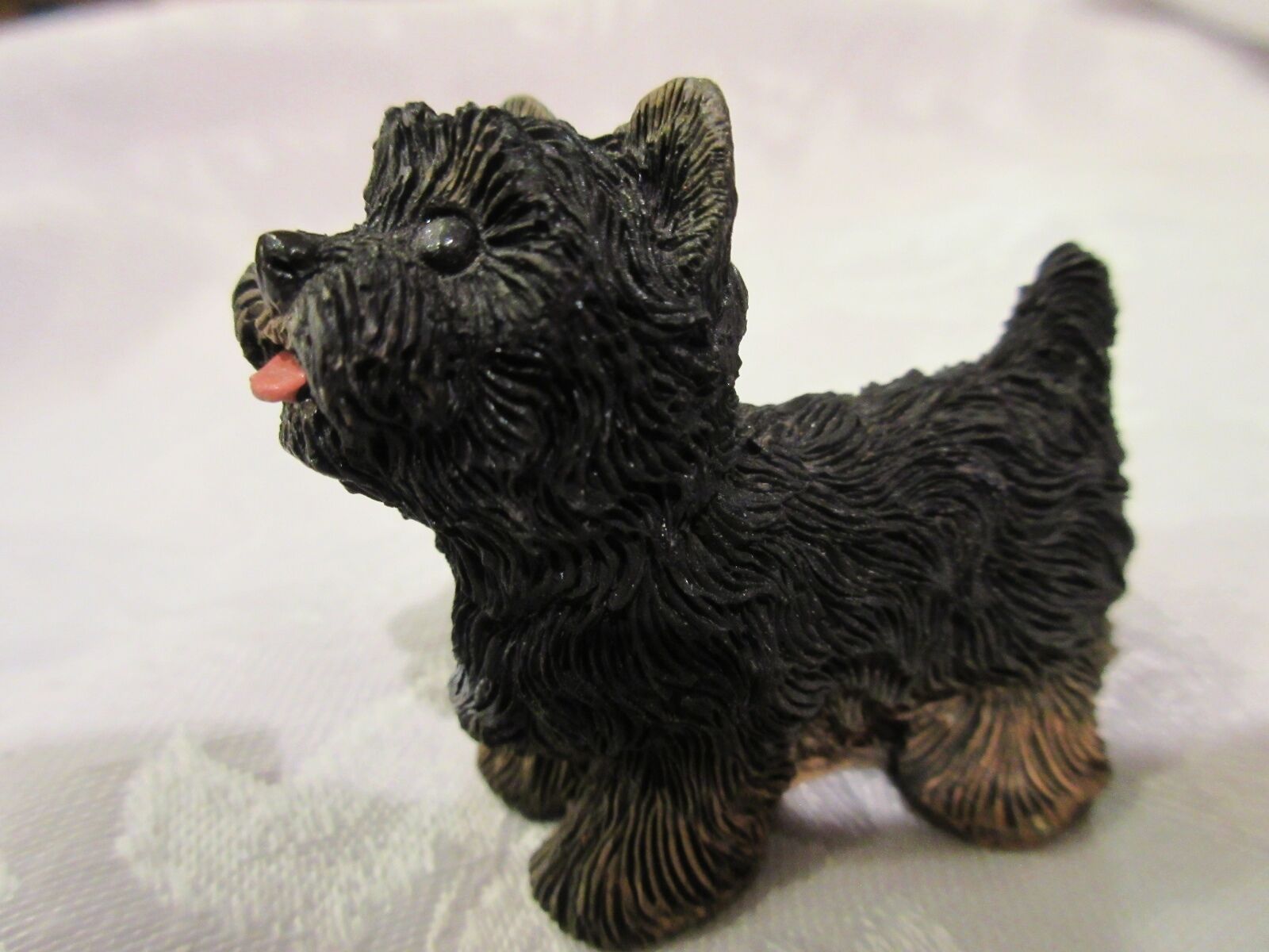 Resin Norwich Terrier (?)  by Don James